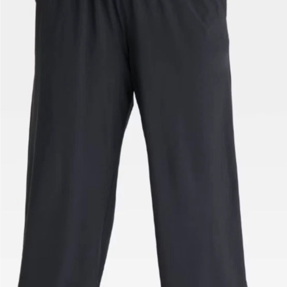 Women's Active Light High-Rise Wide Leg Pants - All In Motion Black, size XXL